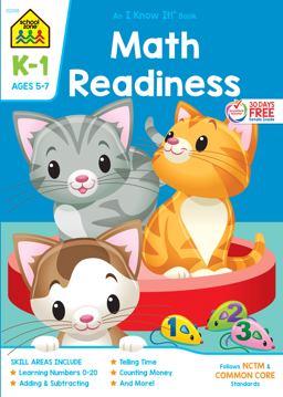 Math Readiness K-1  9781589473225 Front Cover