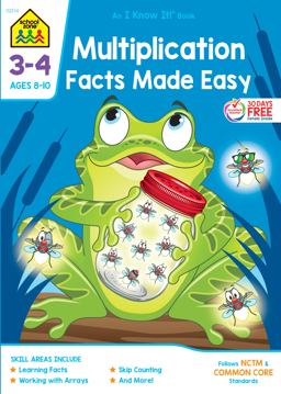 Multiplication Facts Made Easy 3-4  9781589473287 Front Cover