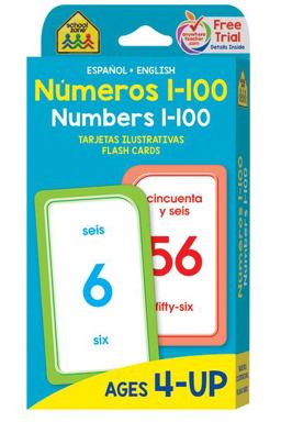 Bilingual Numbers 1-100  9781589479838 Front Cover