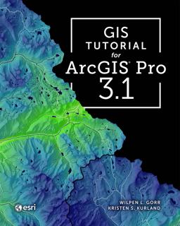 GIS Tutorial for ArcGIS Pro 3. 1 5th 9781589487390 Front Cover