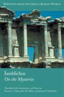 Iamblichus  9781589830585 Front Cover
