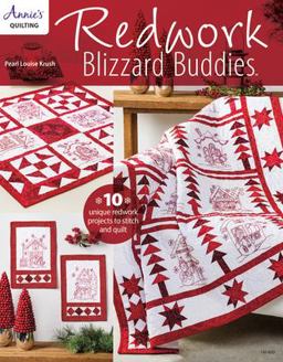 Redwork Blizzard Buddies  9781590126615 Front Cover