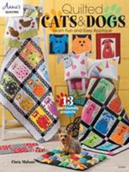 Quilted Cats and Dogs  9781590128640 Front Cover