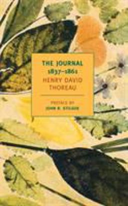 Journal of Henry David Thoreau, 1837-1861  9781590173213 Front Cover