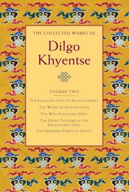 Collected Works of Dilgo Khyentse, Volume Two The Excellent Path to Enlightenment; the Wheel of Investigation; the Wish-Fulfil Ling Jewel; the Heart Treasure of the Enlightened Ones; Hundred Verses of Advic  9781590305935 Front Cover