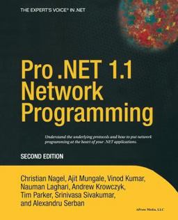 Pro . NET 1. 1 Network Programming 2nd 9781590593455 Front Cover