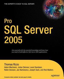 Pro SQL Server 2005 1st 2005 9781590594773 Front Cover