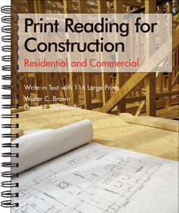 Print Reading for Construction Residential and Commercial 5th 9781590703472 Front Cover
