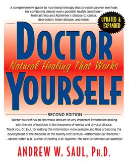 Doctor Yourself Natural Healing That Works 2nd 9781591203100 Front Cover
