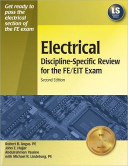 Electrical Discipline-Specific Review for the FE/EIT Exam 2nd 9781591260660 Front Cover