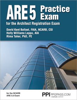 ARE 5 Practice Exam for the Architect Registration Exam  9781591265177 Front Cover