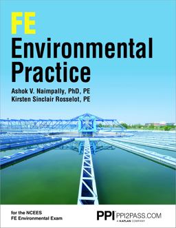 PPI FE Environmental Practice - Comprehensive Practice for the NCEES FE Environmental Exam  9781591266365 Front Cover