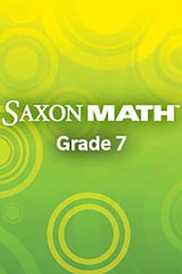 Saxon Math 8/7