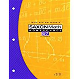 Saxon Math 8/7