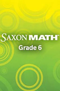 Saxon Math Course 1 Saxon Math Course 1