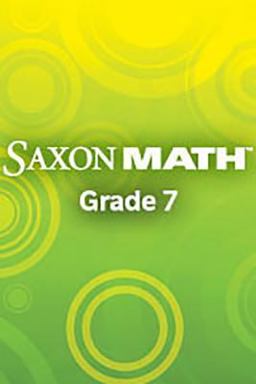 Saxon Math Course 2 Saxon Math Course 2