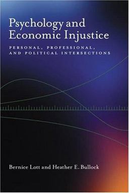 Psychology and Economic Injustice Personal, Professional, and Political Intersections  9781591474296 Front Cover
