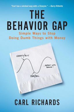 Behavior Gap Simple Ways to Stop Doing Dumb Things with Money  9781591844648 Front Cover