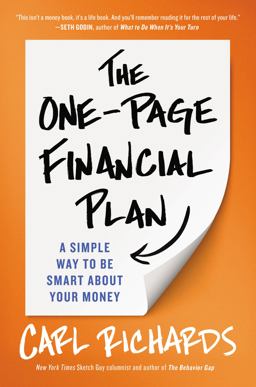 One-Page Financial Plan A Simple Way to Be Smart about Your Money  9781591847557 Front Cover