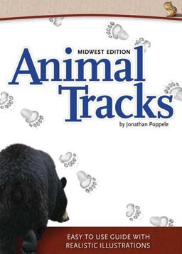 Animal Tracks Midwest Edition  9781591933243 Front Cover