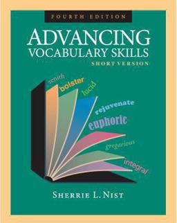 Advancing Vocabulary Skills: Short Version  9781591941941 Front Cover
