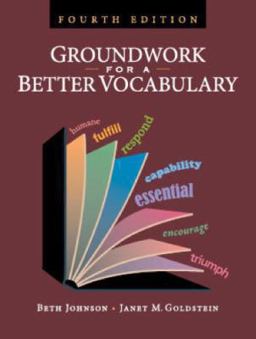 Groundwork F/Better Vocabulary