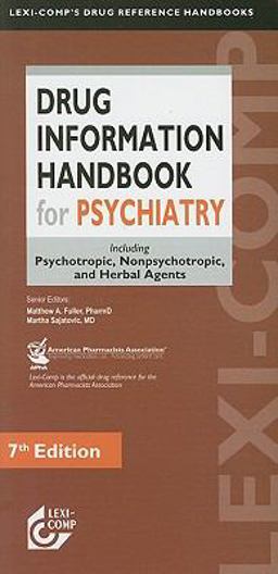 Lexi-Comp's Drug Information Handbook for Psychiatry:  9781591952534 Front Cover