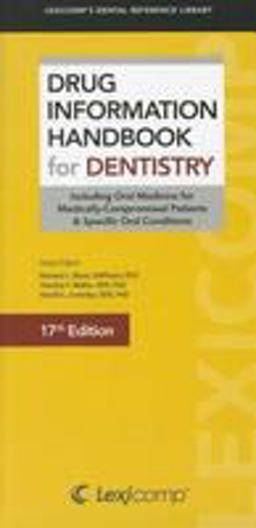 Drug Info Handbook F/Dentistry 11-12
