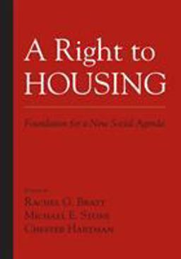 Right to Housing Foundation for a New Social Agenda  9781592134328 Front Cover