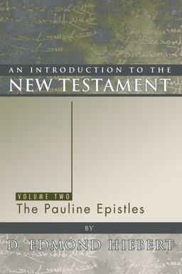 Introduction to the New Testament, Volume 2 The Pauline Epistles  9781592440610 Front Cover