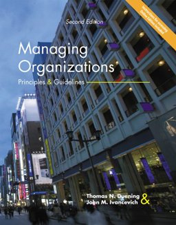 Managing Organizations Managing Organizations