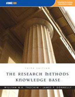 Research Methods Knowledge Base 3rd 9781592602919 Front Cover