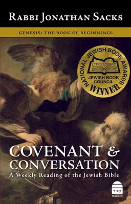 Covenant and Conversation Genesis, the Book of Beginnings  9781592640201 Front Cover