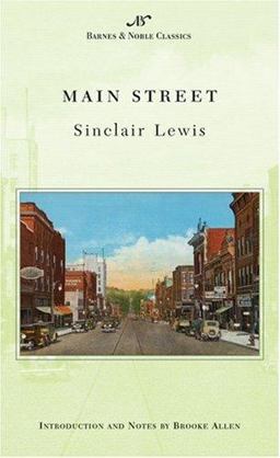 Main Street The Story of Carol Kennicott  9781593080365 Front Cover