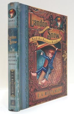 Landon Snow and the Auctor's Riddle  9781593108816 Front Cover