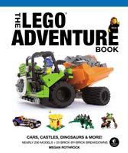 LEGO Adventure Book, Vol. 1 Cars, Castles, Dinosaurs and More!  9781593274429 Front Cover