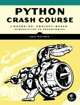 Python Crash Course A Hands-On, Project-Based Introduction to Programming  9781593276034 Front Cover