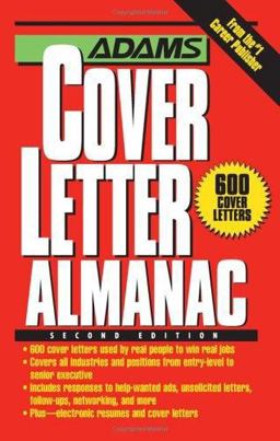 Adams Cover Letter Almanac 2nd 9781593376000 Front Cover