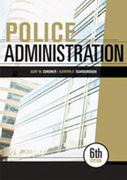 Police Administration 6th 9781593453275 Front Cover