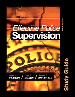 Effective Police Supervision Effective Police Supervision