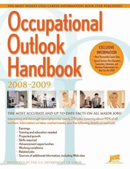 Occupational Outlook Handbook, 2008-2009  9781593575137 Front Cover