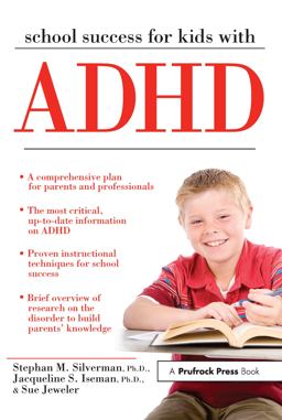 School Success for Kids with ADHD  9781593633585 Front Cover