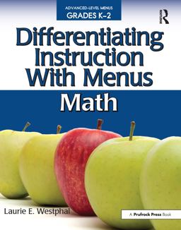 Differentiating Instruction with Menus Math (Grades K-2)  9781593634926 Front Cover