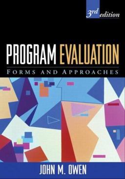 Program Evaluation Forms and Approaches 3rd 9781593854065 Front Cover