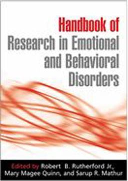 Handbook of Research in Emotional and Behavioral Disorders  9781593854713 Front Cover