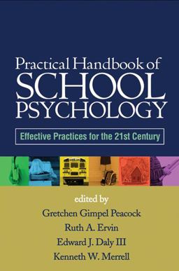 Practical Handbook of School Psychology Effective Practices for the 21st Century  9781593856977 Front Cover
