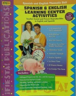 Spanish and English Learning Center Activities
