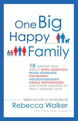 One Big Happy Family 18 Writers Talk about Open Adoption, Mixed Marriage, Polyamory, Househusbandry, Single Motherhood, and Other Realities of Truly Modern Love  9781594484377 Front Cover