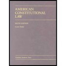 American Constitutional Law American Constitutional Law
