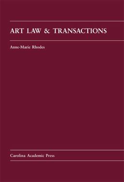 Art Law and Transactions  9781594607738 Front Cover